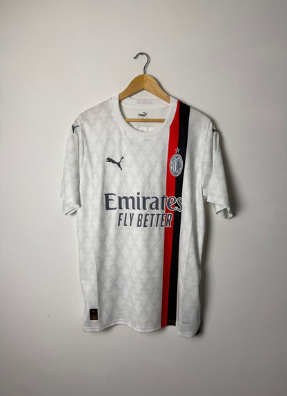 Tijjani Reijnders AC Milan 2023-24 away football shirt (M)