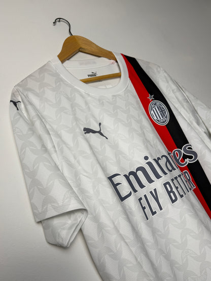 Tijjani Reijnders AC Milan 2023-24 away football shirt (M)