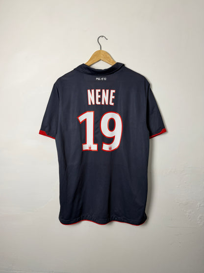 Nenê PSG 2010-11 away football shirt (L)