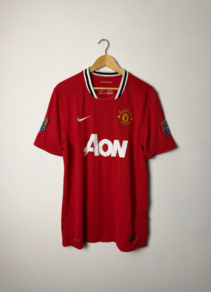 Chicharito Javier Hernandez Manchester United 2011-12 home football shirt (L)