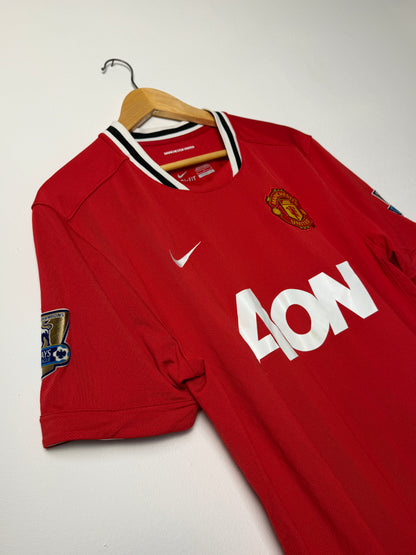 Chicharito Javier Hernandez Manchester United 2011-12 home football shirt (L)