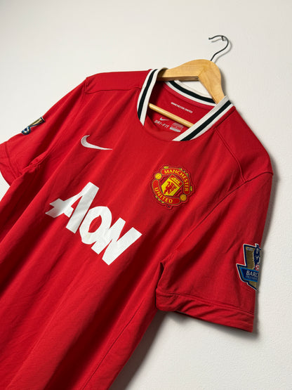 Chicharito Javier Hernandez Manchester United 2011-12 home football shirt (L)