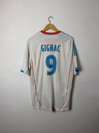 André-Pierre Gignac Olympique Marseille 2012-13 home football shirt (XL)