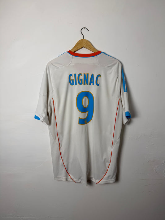 André-Pierre Gignac Olympique Marseille 2012-13 home football shirt (XL)