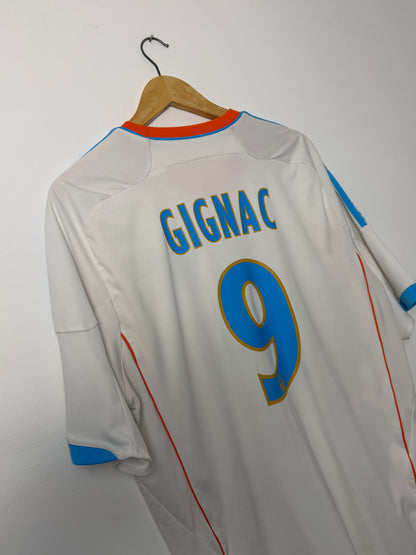 André-Pierre Gignac Olympique Marseille 2012-13 home football shirt (XL)