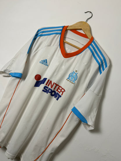 André-Pierre Gignac Olympique Marseille 2012-13 home football shirt (XL)