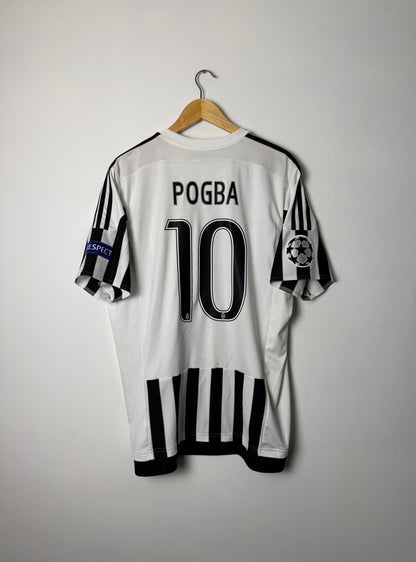 Paul Pogba Juventus FC 2015-16 home football shirt (XL)