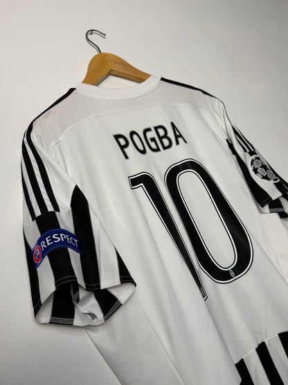 Paul Pogba Juventus FC 2015-16 home football shirt (XL)