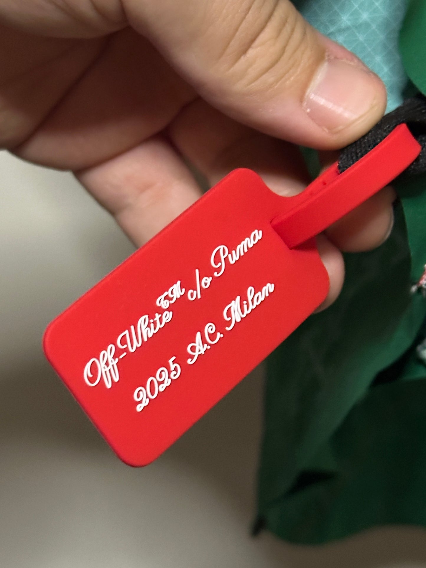 AC Milan x Off White "DIAVOLI" 2024-25 fourth football shirt authentic ultraweave (L)