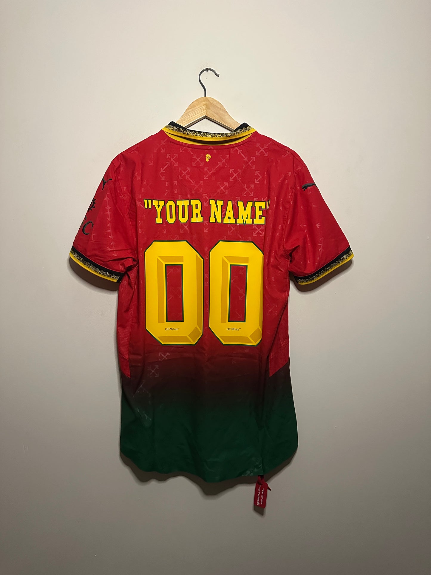 AC Milan x Off White "DIAVOLI" 2024-25 fourth football shirt authentic ultraweave (L)