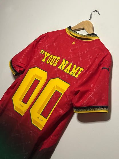 AC Milan x Off White "DIAVOLI" 2024-25 fourth football shirt authentic ultraweave (L)