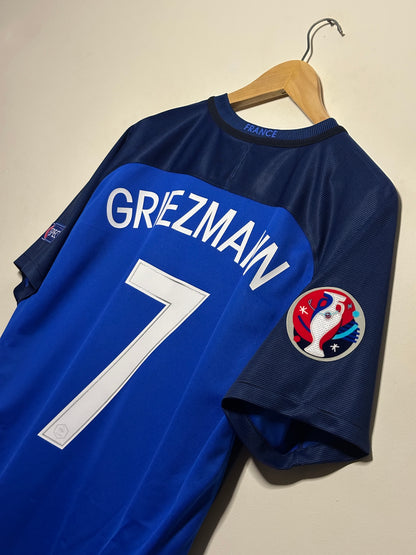 Antoine Griezmann France 2016 Euro home football shirt (L)