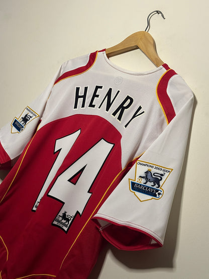 Thierry Henry Arsenal FC 2004-05 home football shirt (XL)