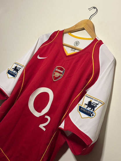 Thierry Henry Arsenal FC 2004-05 home football shirt (XL)