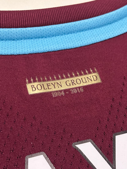 Dimitri Payet West Ham United 2015-16 home football shirt (XXL)