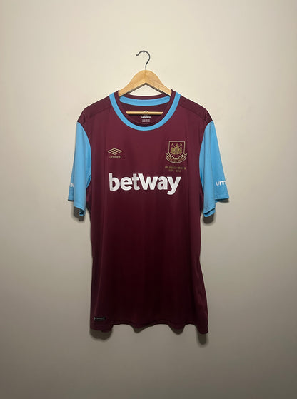 Dimitri Payet West Ham United 2015-16 home football shirt (XXL)