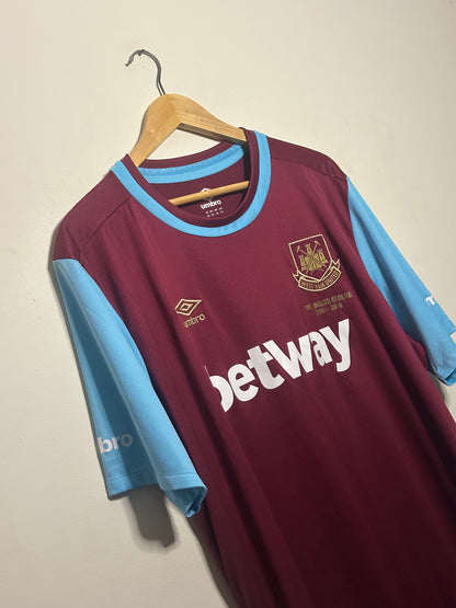 Dimitri Payet West Ham United 2015-16 home football shirt (XXL)