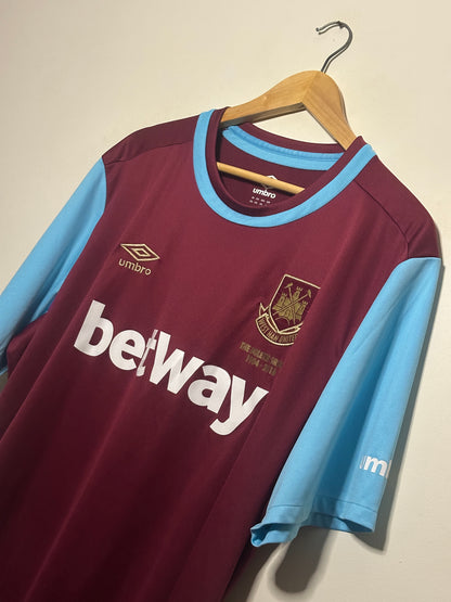 Dimitri Payet West Ham United 2015-16 home football shirt (XXL)