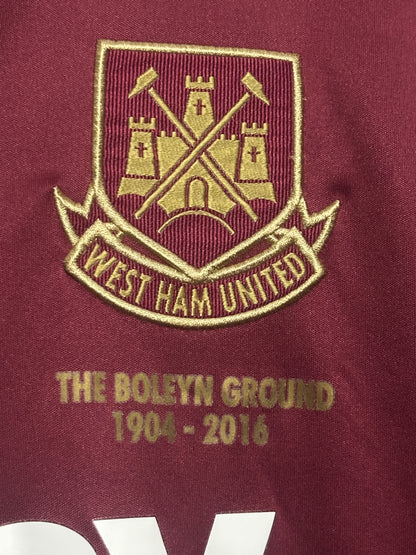 Dimitri Payet West Ham United 2015-16 home football shirt (XXL)