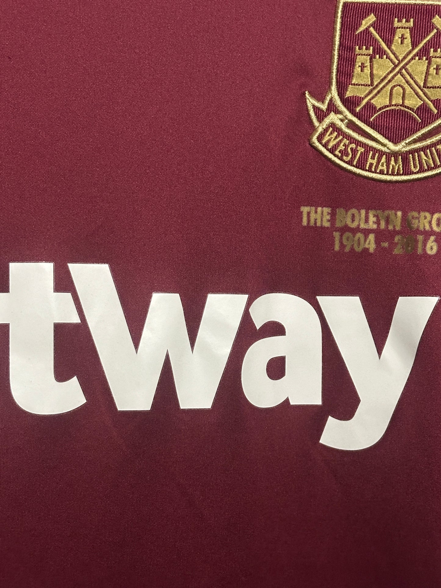 Dimitri Payet West Ham United 2015-16 home football shirt (XXL)