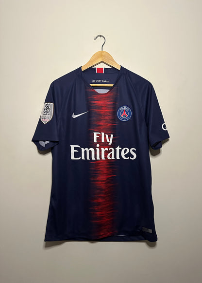 Neymar JR PSG 2018-19 home football shirt (M)