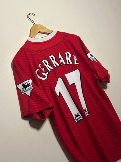 Steven Gerrard Liverpool FC 2002-04 home football shirt (M)