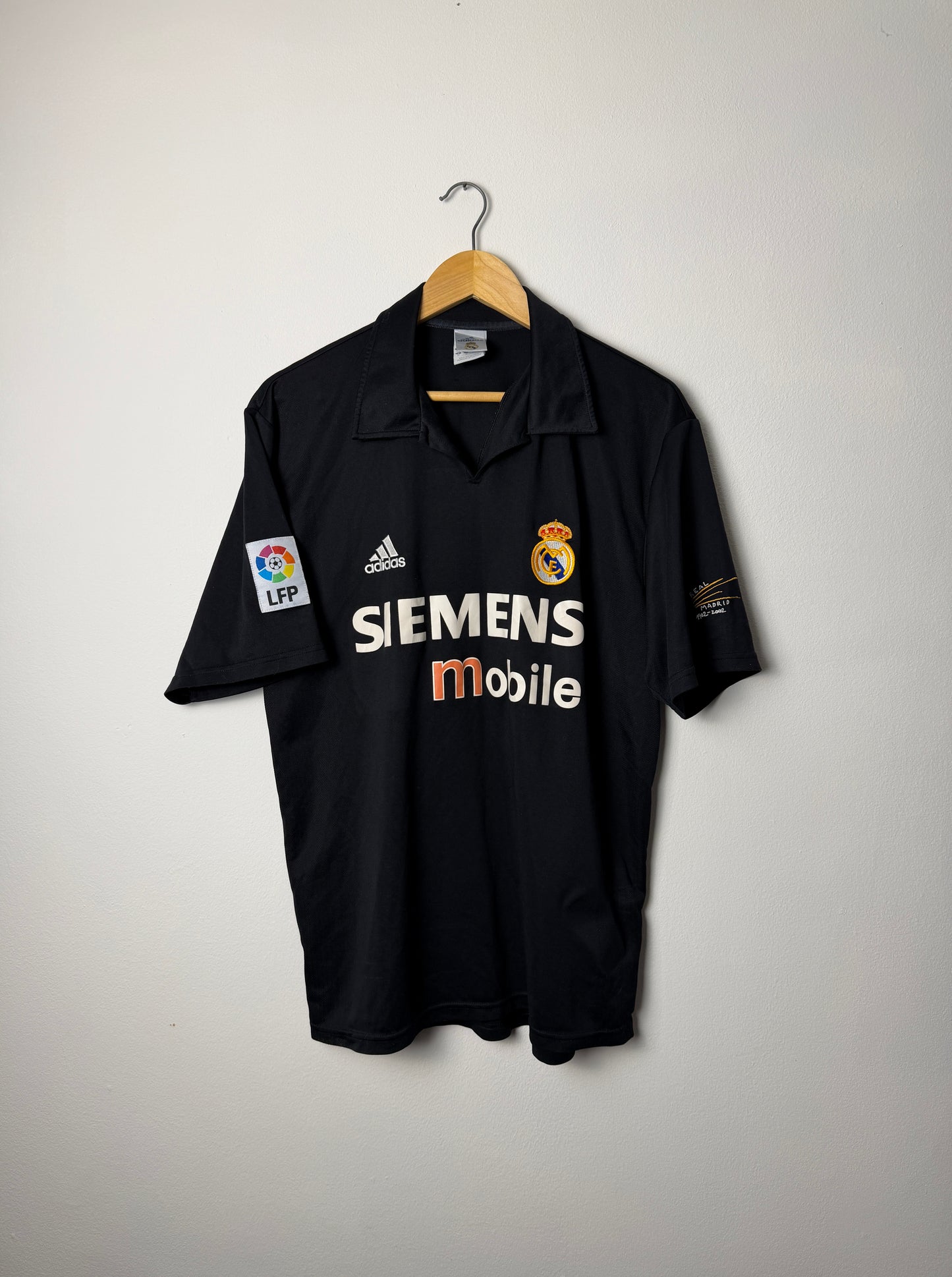 Zinedine Zidane Real Madrid CF 2002-03 away football shirt (M)