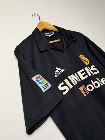 Zinedine Zidane Real Madrid CF 2002-03 away football shirt (M)