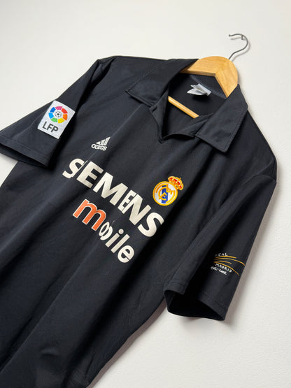 Zinedine Zidane Real Madrid CF 2002-03 away football shirt (M)