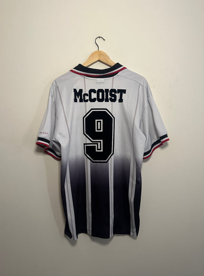 Ally McCoist Rangers FC 1997-99 away football shirt (XL)