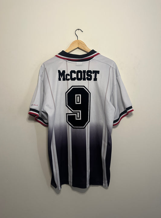 Ally McCoist Rangers FC 1997-99 away football shirt (XL)