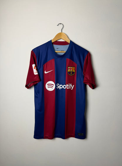 Lamine Yamal FC Barcelona 2023-24 home football shirt (M)