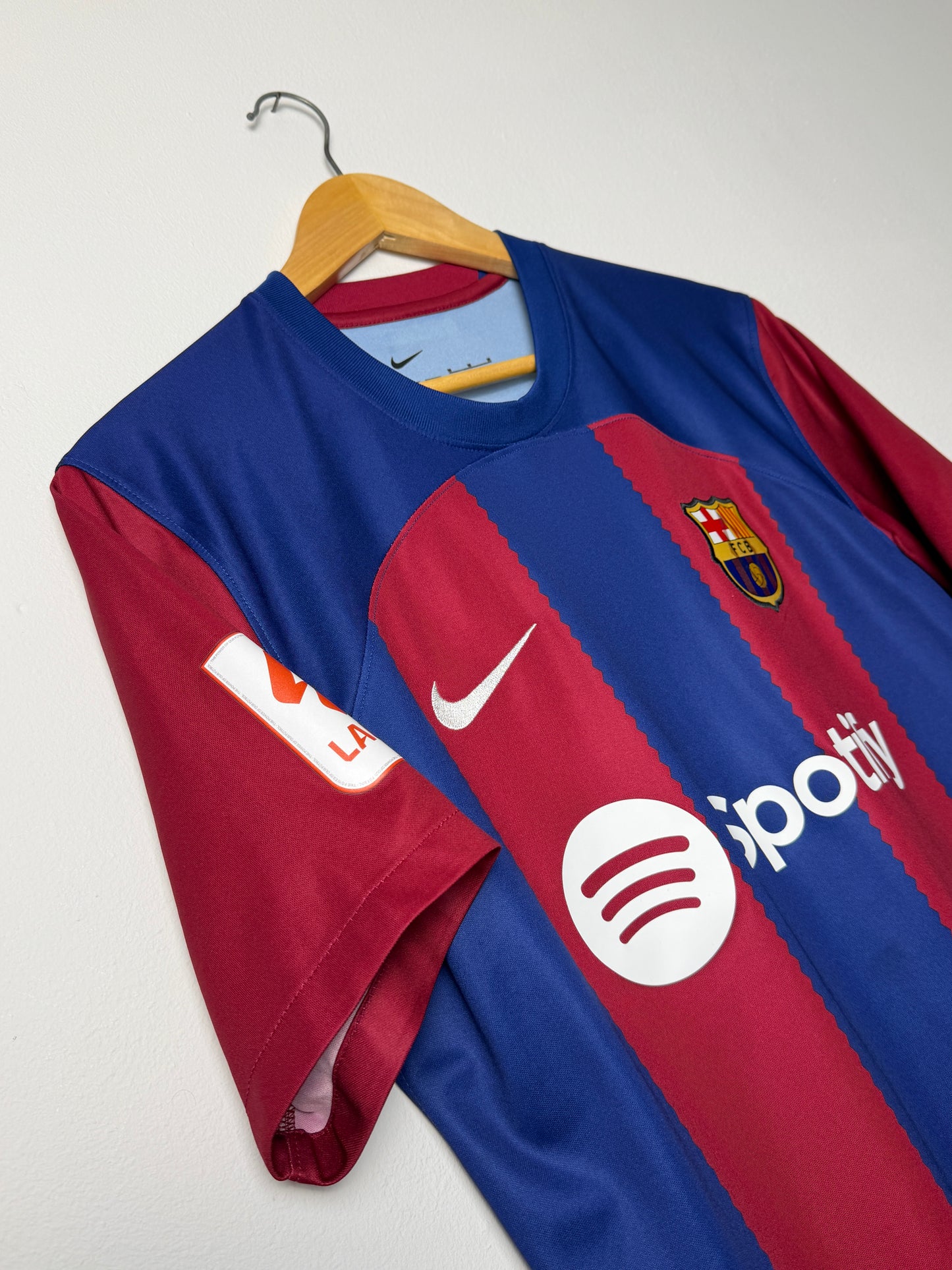 Lamine Yamal FC Barcelona 2023-24 home football shirt (M)