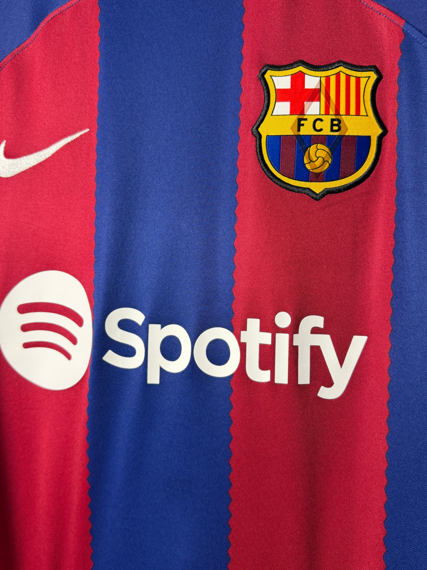 Lamine Yamal FC Barcelona 2023-24 home football shirt (M)