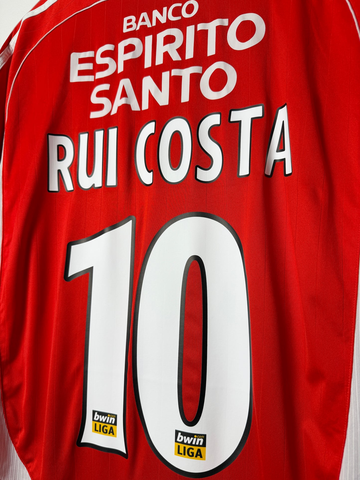 Rui Costa SL Benfica 2006-07 home football shirt (L)