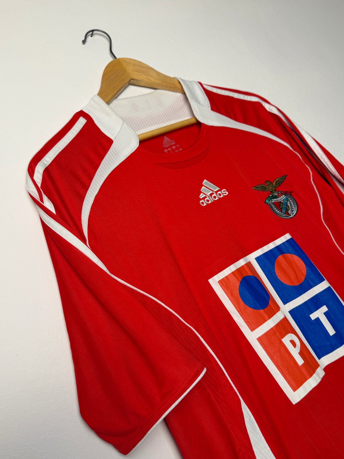 Rui Costa SL Benfica 2006-07 home football shirt (L)