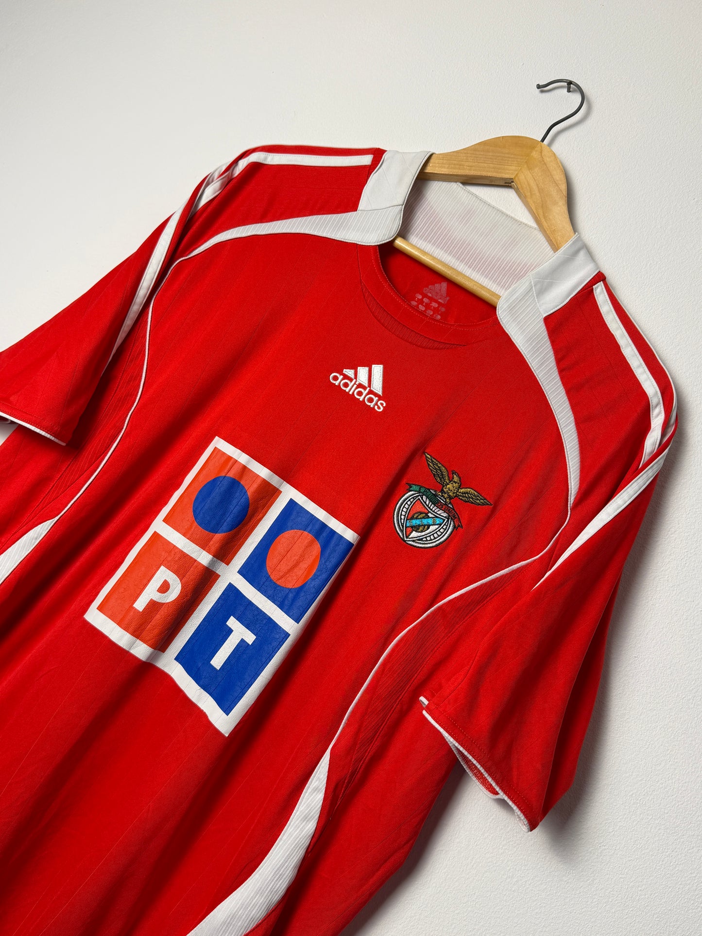 Rui Costa SL Benfica 2006-07 home football shirt (L)