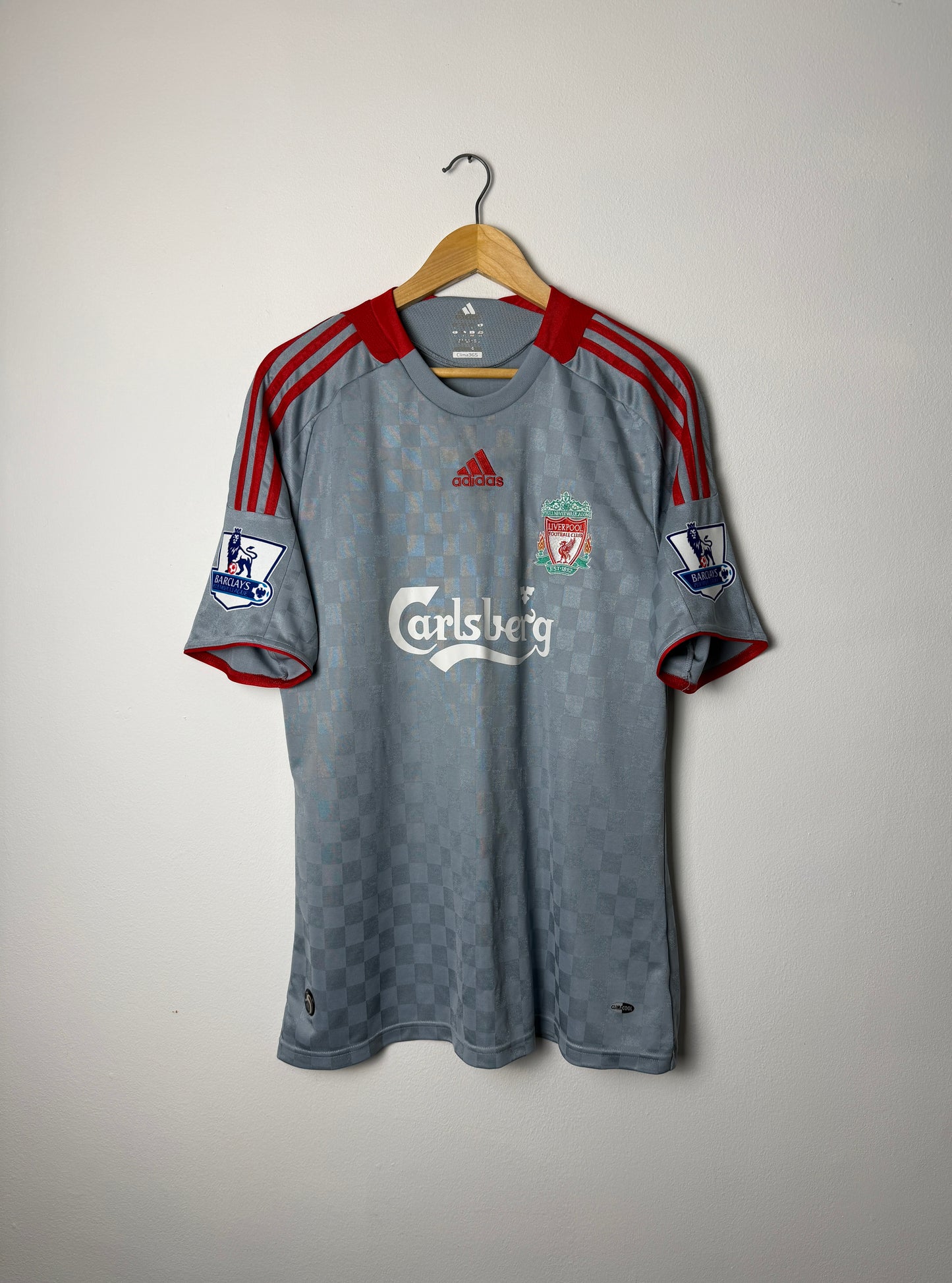 Fernando Torres Liverpool FC 2008-09 away football shirt (L)