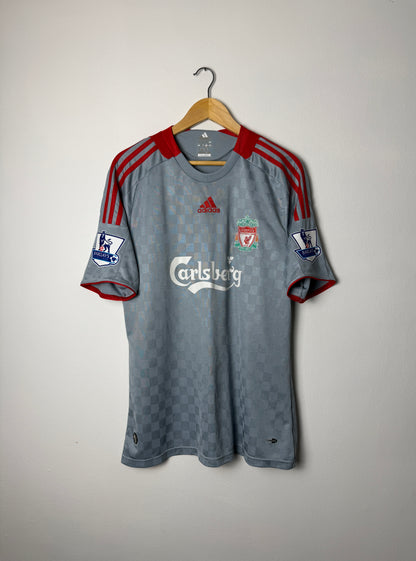 Fernando Torres Liverpool FC 2008-09 away football shirt (L)