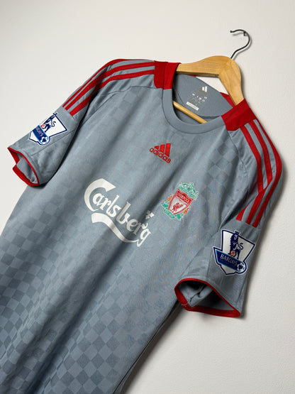 Fernando Torres Liverpool FC 2008-09 away football shirt (L)