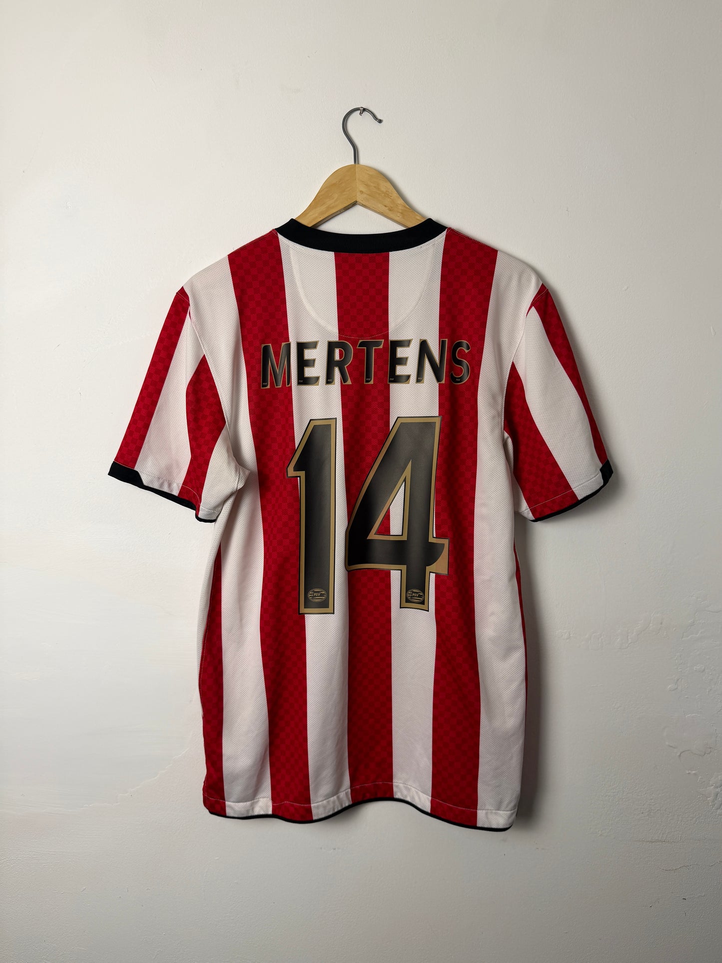 Dries Mertens PSV Eindhoven 2011-12 home football shirt (M)