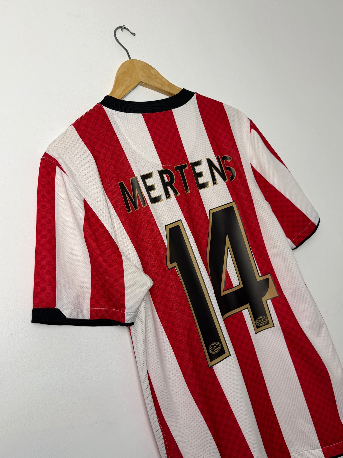 Dries Mertens PSV Eindhoven 2011-12 home football shirt (M)