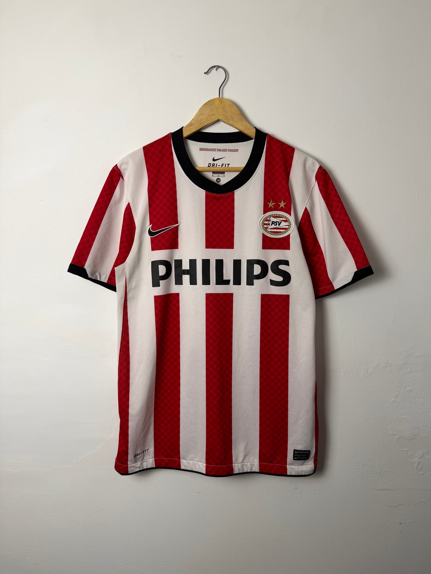 Dries Mertens PSV Eindhoven 2011-12 home football shirt (M)
