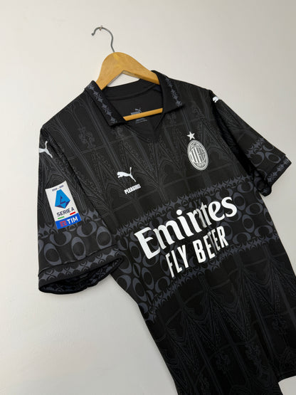 Rafa Leao AC Milan x Simple Pleasures 2023-24 fourth football shirt (M)