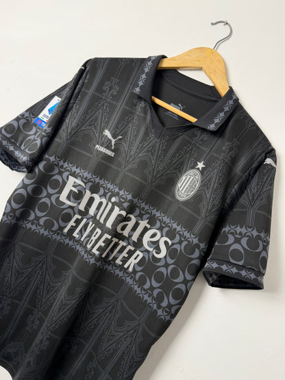 Rafa Leao AC Milan x Simple Pleasures 2023-24 fourth football shirt (M)