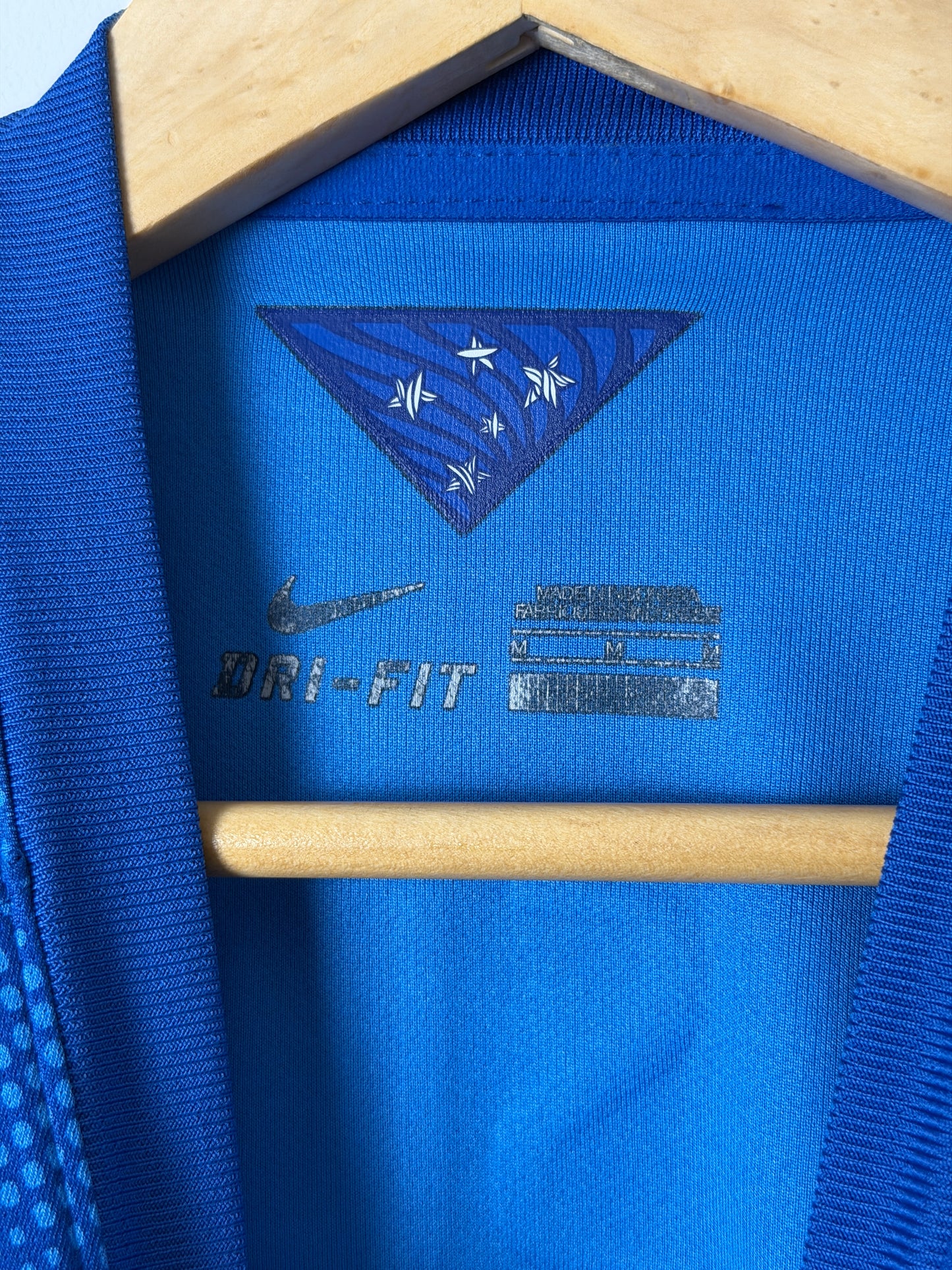 Thiago Silva Brazil 2014 World Cup away football shirt (M)