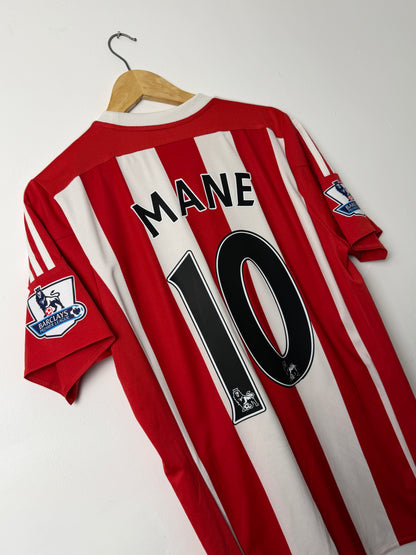 Sadio Mane Southampton FC 2015-16 home football shirt (M)