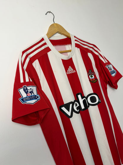 Sadio Mane Southampton FC 2015-16 home football shirt (M)