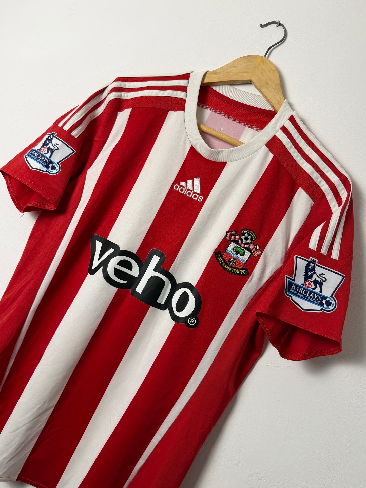 Sadio Mane Southampton FC 2015-16 home football shirt (M)