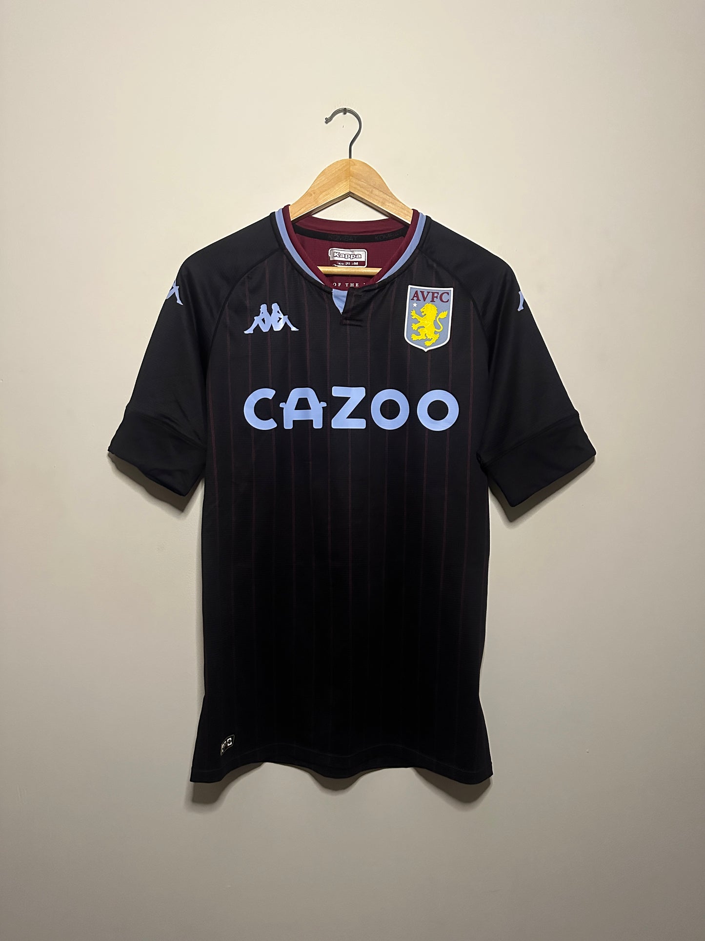 Jack Grealish Aston Villa 2020-21 away football shirt (M)